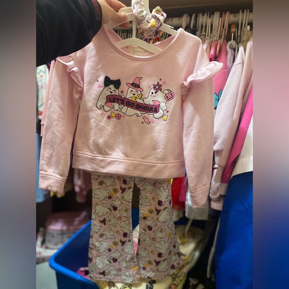 Toddler Girl Ghouls Outfit
